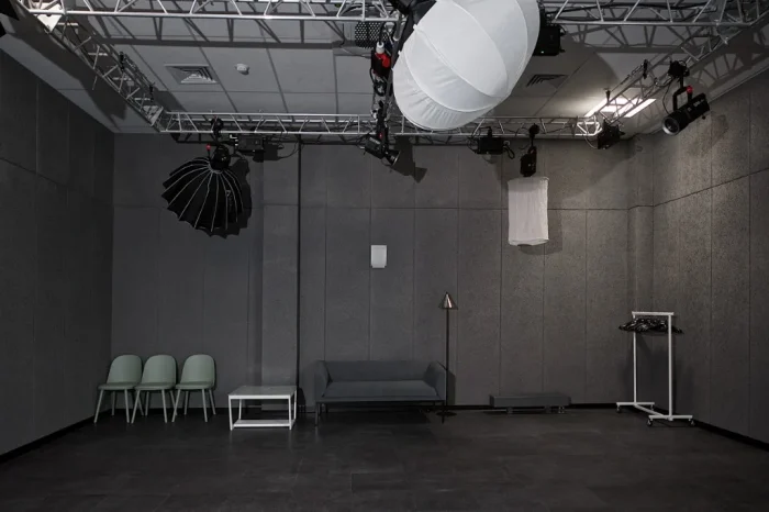WINAL™ Soundcore W — акустическая отделка фотостудии в главном корпусе Москино